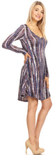 Load image into Gallery viewer, We-American Women Provence Long Sleeve Jersey Dress